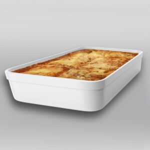 Lasagne maison au four avec sauce bolognaise Bice et fromages fondus